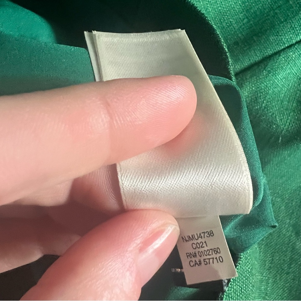 Kate Spade Mindy Linen Dress, EUC - Picture 8 of 9